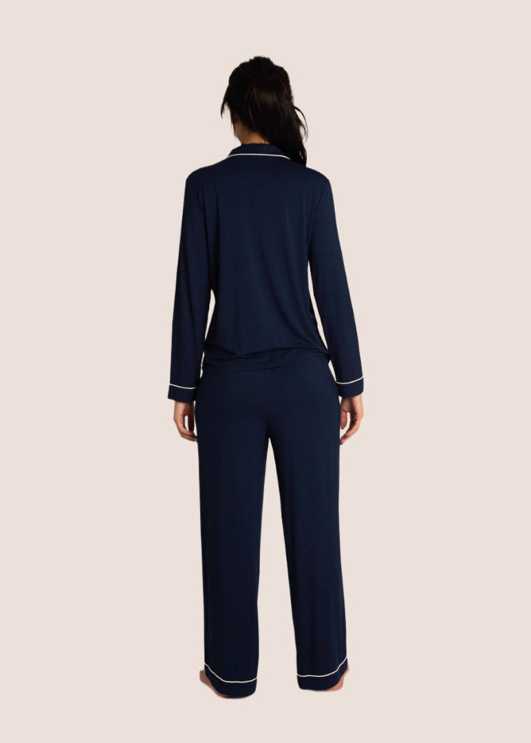 Layla Organic Bamboo Long PJ Set