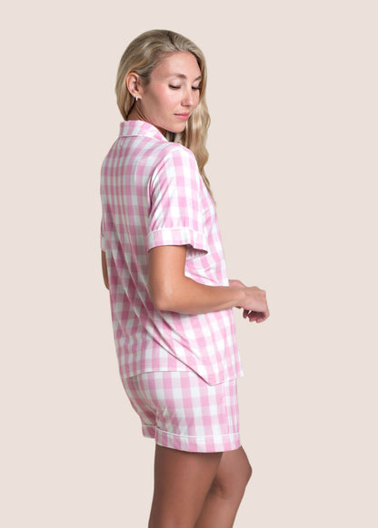 Rosalie Organic Bamboo Short PJ Set