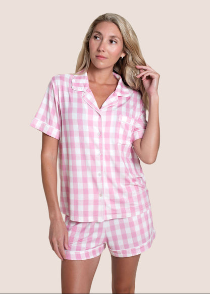 Rosalie Organic Bamboo Short PJ Set