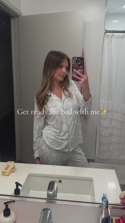 Elizabeth Organic Bamboo Long PJ Set